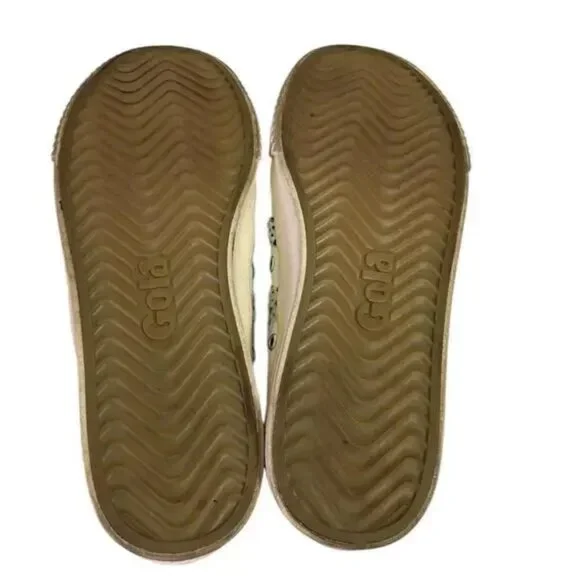 Gola Tennis Mark Cox High CLB093 White Canvas Lifestyle Sneakers 7 - Picture 4 of 6